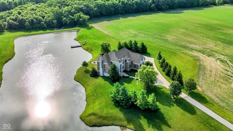 Aerial view at 523 S 700 E, Whitestown, IN