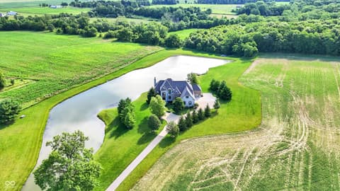 Aerial view at 523 S 700 E, Whitestown, IN