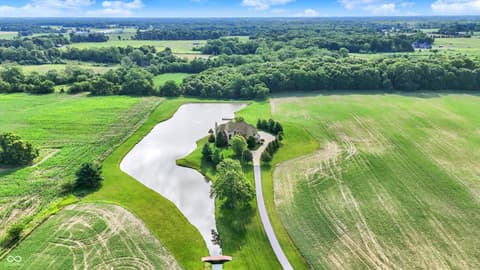 Aerial view at 523 S 700 E, Whitestown, IN