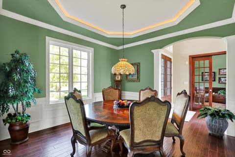 Dining room at 523 S 700 E, Whitestown, IN
