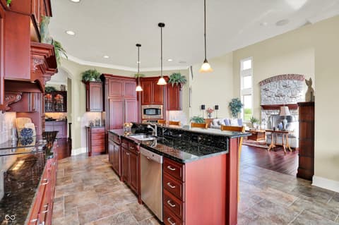 Kitchen at 523 S 700 E, Whitestown, IN