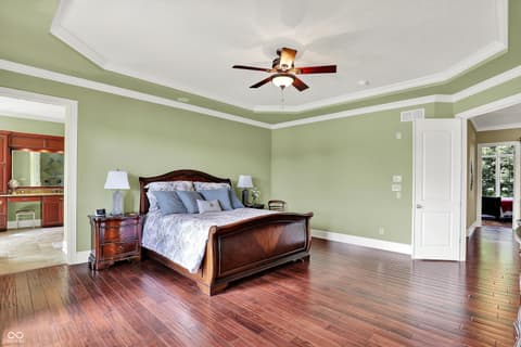 Bedroom at 523 S 700 E, Whitestown, IN