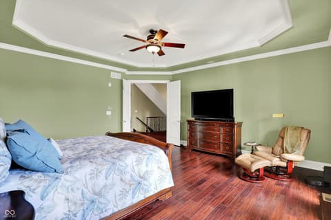 Bedroom at 523 S 700 E, Whitestown, IN