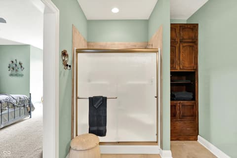 Bathroom at 523 S 700 E, Whitestown, IN