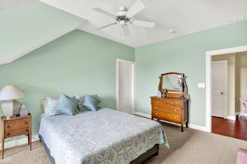 Bedroom at 523 S 700 E, Whitestown, IN