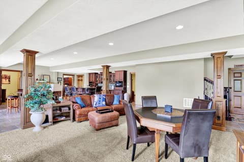 Dining room at 523 S 700 E, Whitestown, IN