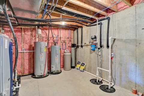 Basement at 523 S 700 E, Whitestown, IN