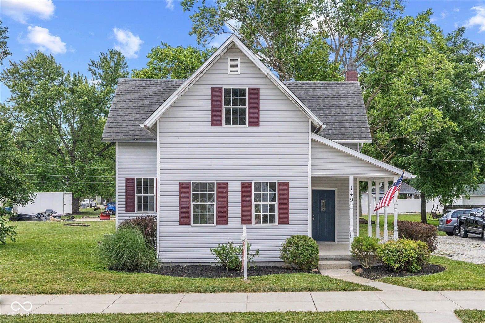 Front exterior at 149 E Jackson Street, Cicero, IN