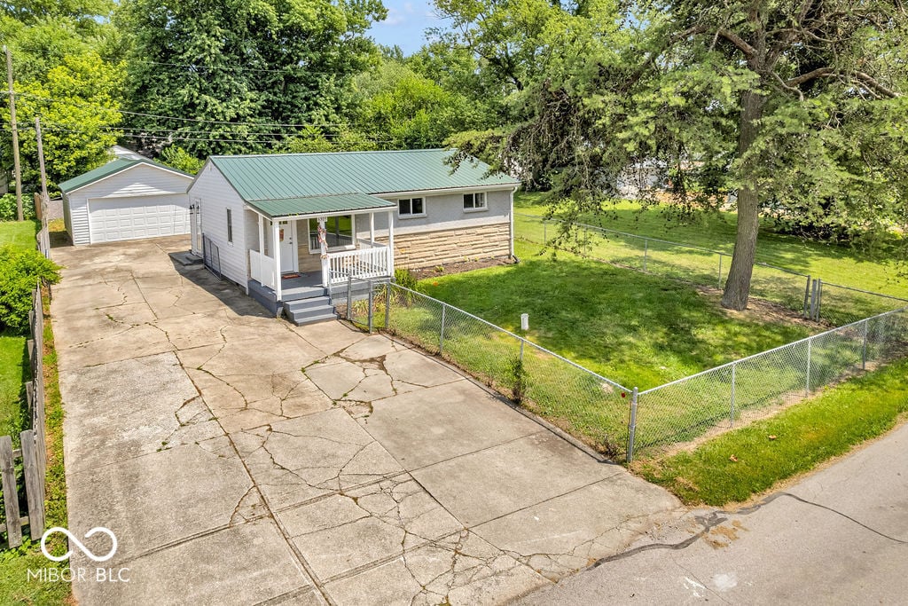 Front exterior at 6305 Vigo Drive, Clayton, IN