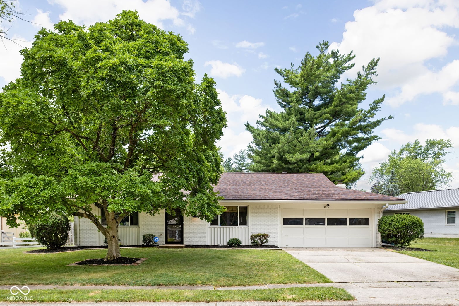 Front exterior at 612 Kinzer Avenue, Carmel, IN