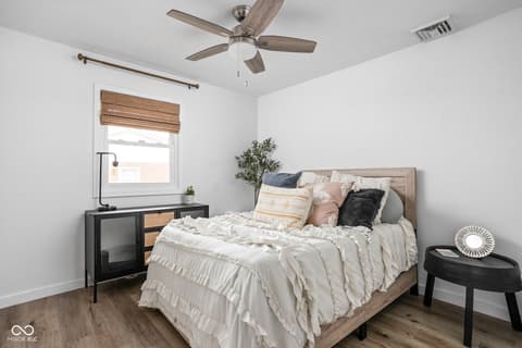 Bedroom at 612 Kinzer Avenue, Carmel, IN