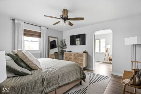 Bedroom at 612 Kinzer Avenue, Carmel, IN