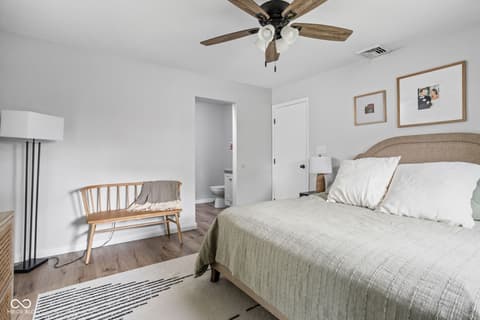 Bedroom at 612 Kinzer Avenue, Carmel, IN