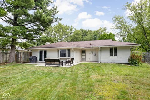 Backyard at 612 Kinzer Avenue, Carmel, IN