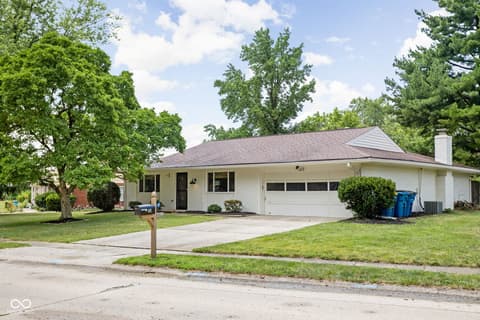 Front exterior at 612 Kinzer Avenue, Carmel, IN