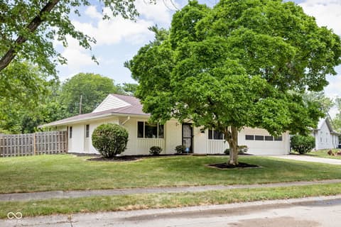 Front exterior at 612 Kinzer Avenue, Carmel, IN