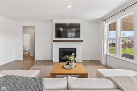 Living room at 1438 Chatham Hills Boulevard, Westfield, IN