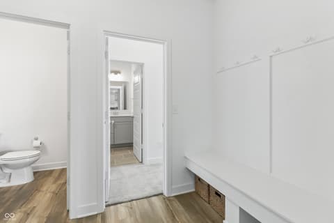 Primary bathroom at 1438 Chatham Hills Boulevard, Westfield, IN