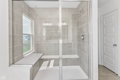 Primary bathroom at 1438 Chatham Hills Boulevard, Westfield, IN