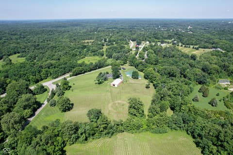 Aerial view at 1000 E County Road 55 S, North Vernon, IN