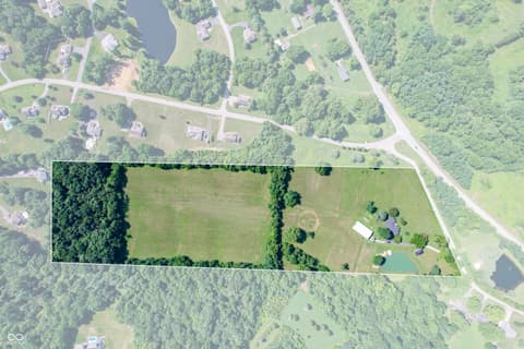 Aerial view at 1000 E County Road 55 S, North Vernon, IN