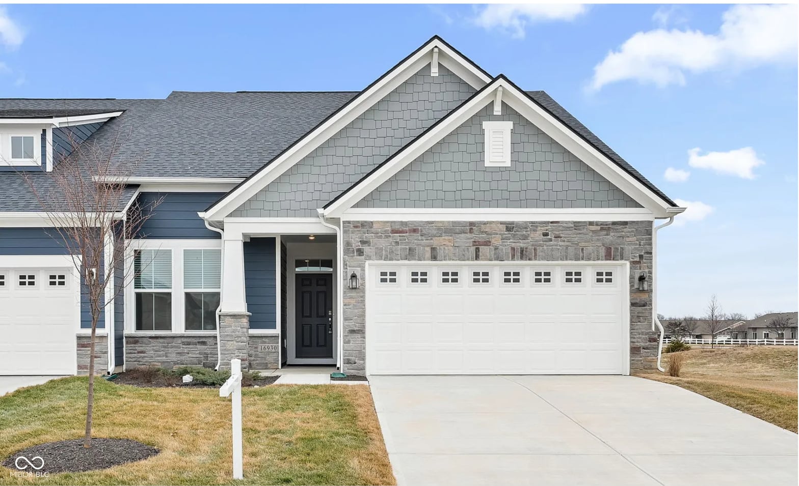 Front exterior at 16930 Cole Evans Drive, Noblesville, IN