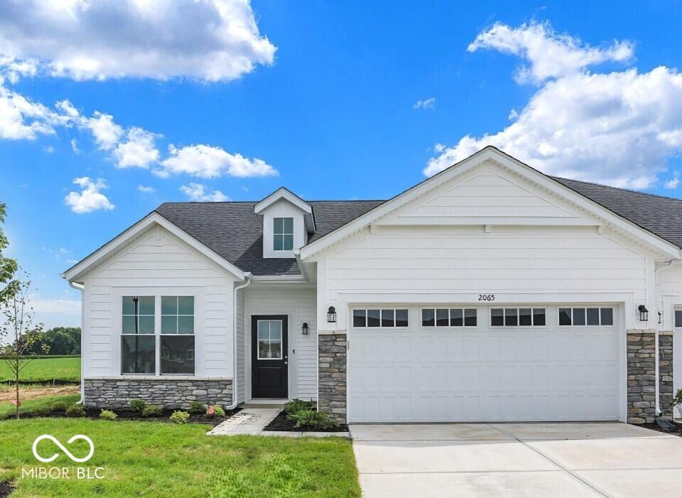Front exterior at 2065 Frost Line Lane, Greenfield, IN