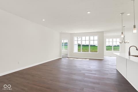 Living room at 2065 Frost Line Lane, Greenfield, IN