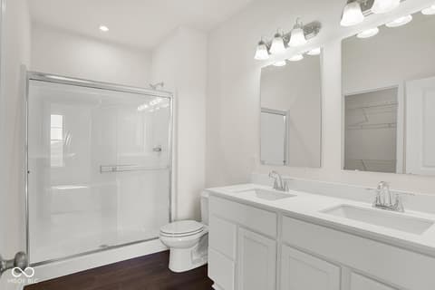 Bathroom at 2065 Frost Line Lane, Greenfield, IN