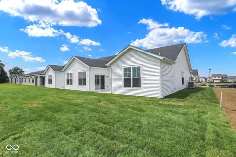 Backyard at 2065 Frost Line Lane, Greenfield, IN
