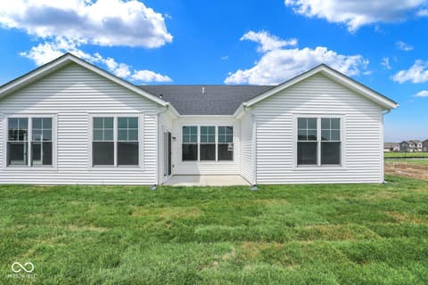 Backyard at 2065 Frost Line Lane, Greenfield, IN