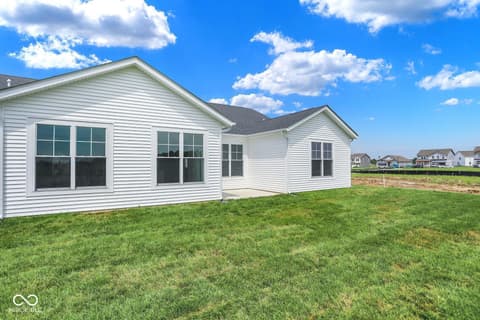 Backyard at 2065 Frost Line Lane, Greenfield, IN