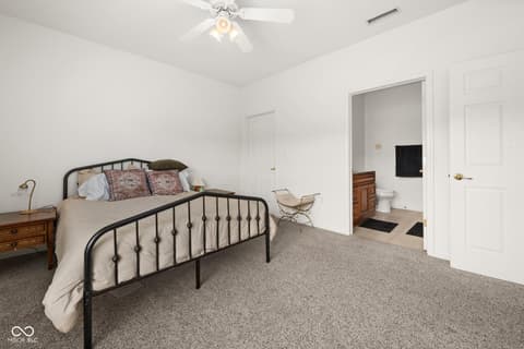 Primary bedroom at 1064 Laurelwood Lane, Greenwood, IN