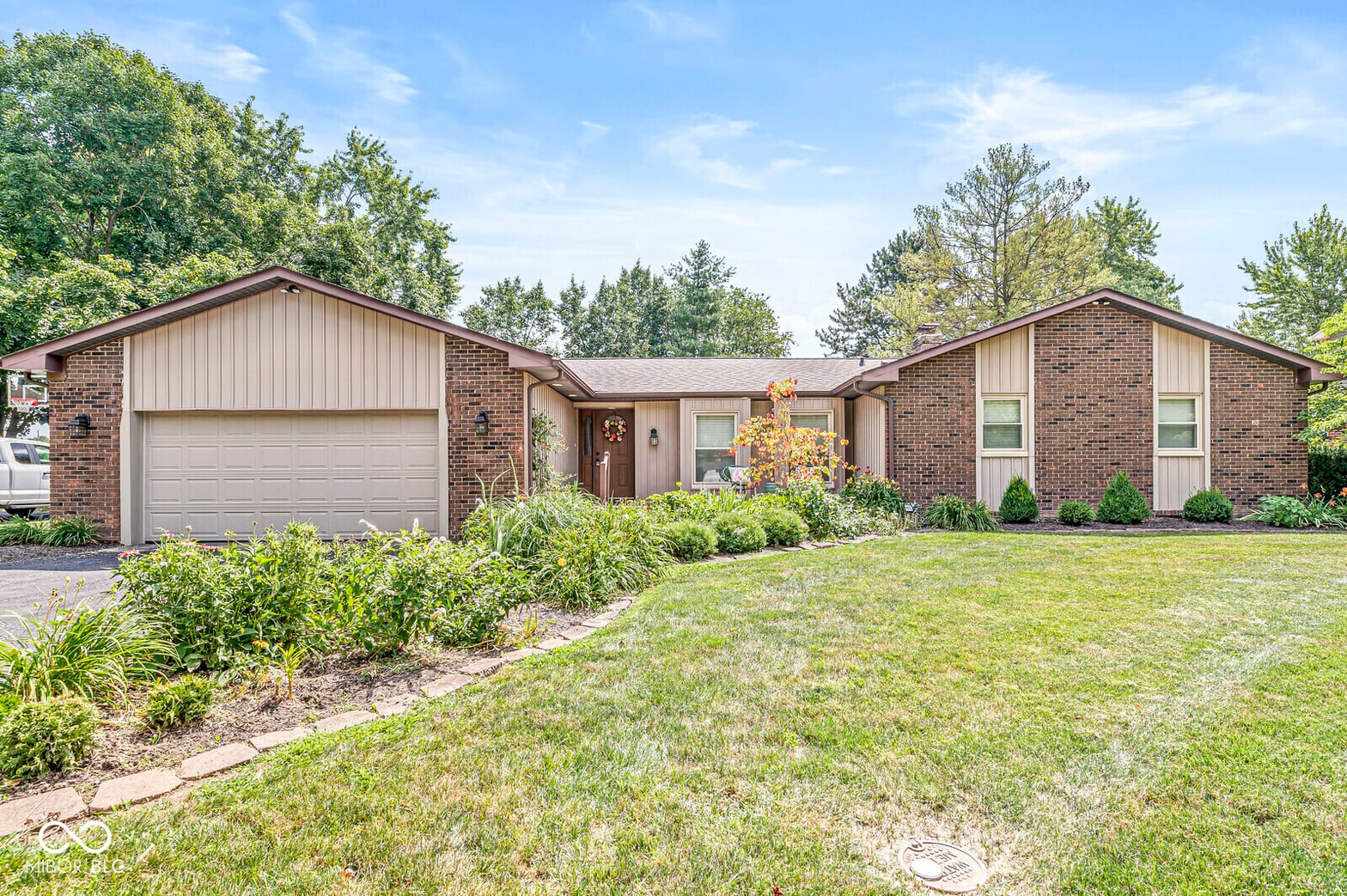Front exterior at 11329 Moss Drive, Carmel, IN