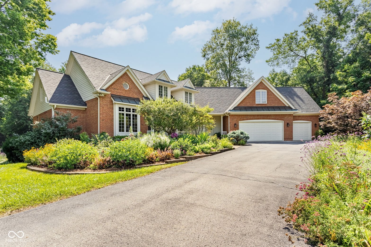 Front exterior at 11807 Gray Road, Carmel, IN