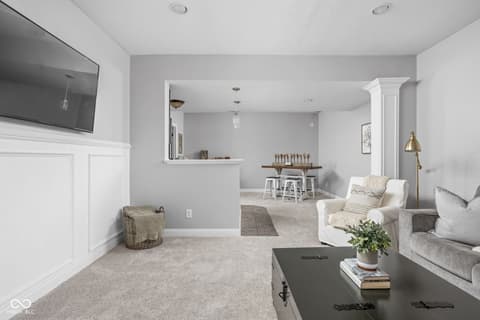 Family room at 2025 W Morse Drive, Cicero, IN