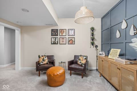 Family room at 2025 W Morse Drive, Cicero, IN