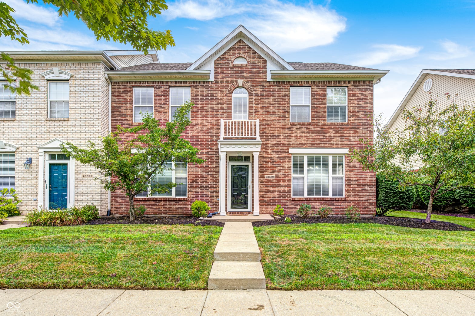 Front exterior at 13528 E 131st Street, Fishers, IN