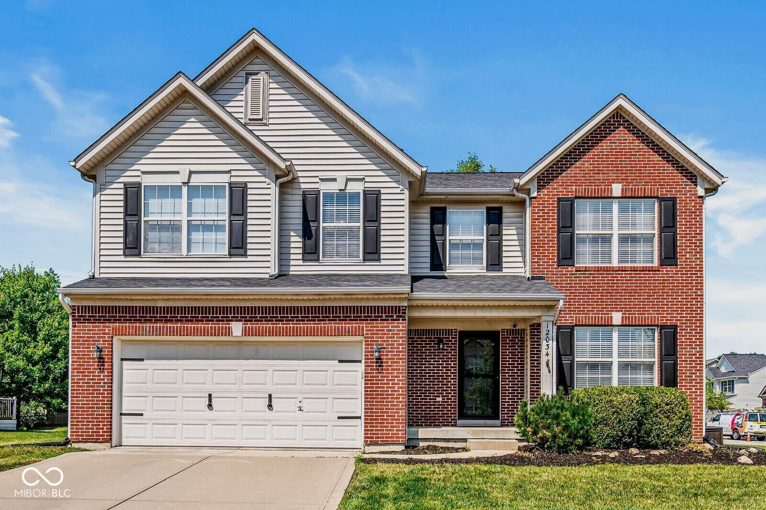 Front exterior at 12034 Gatwick View Drive, Fishers, IN