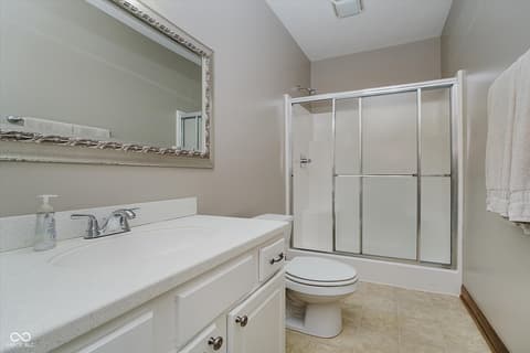 Bathroom at 7178 Lockford Walk N, Avon, IN