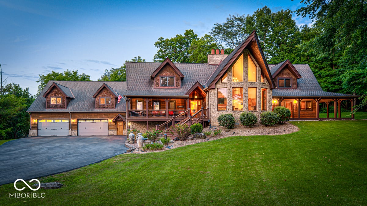 Front exterior at 222 Stony Lane, Noblesville, IN