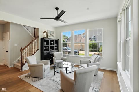 Living room at 13034 Blalock Drive, Fishers, IN