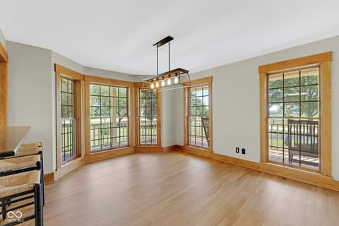 Dining room at 4680 S 1000 W, Rensselaer, IN