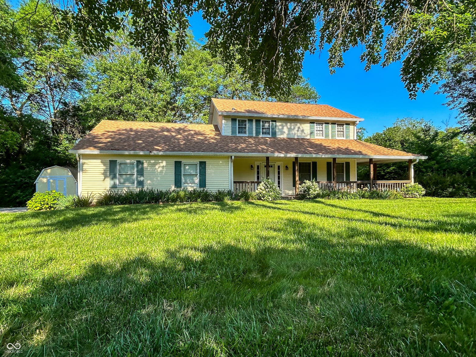 Front exterior at 5488 N German Church Road, Indianapolis, IN