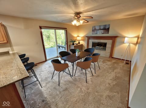 Dining room at 5488 N German Church Road, Indianapolis, IN