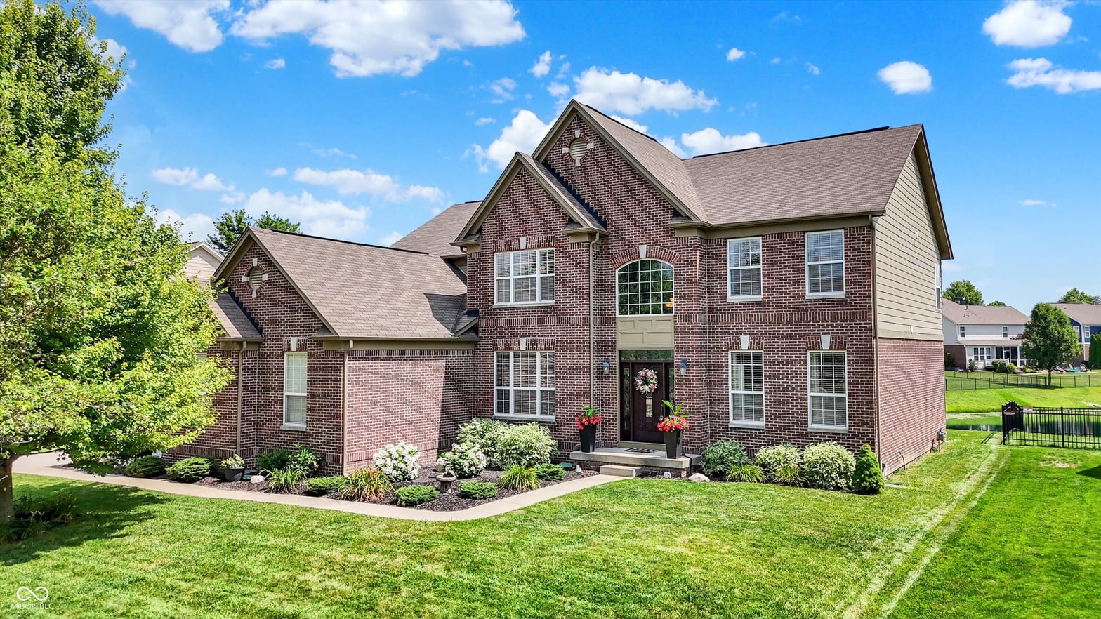 Front exterior at 10267 Ranford Boulevard, Fishers, IN