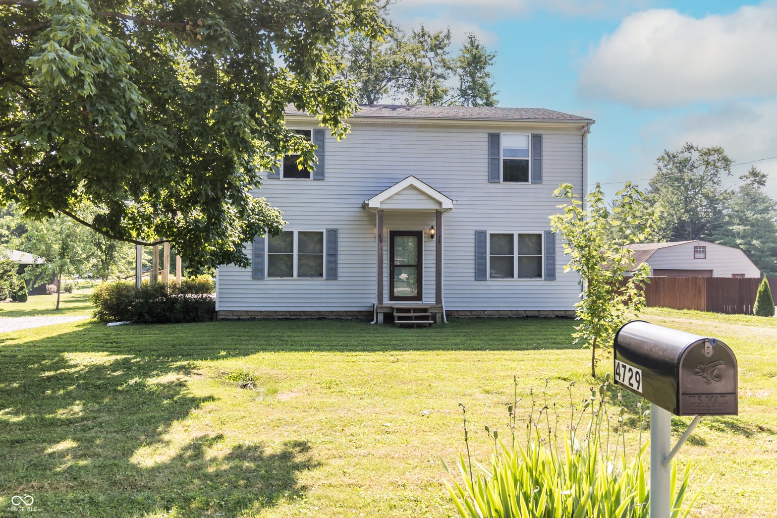 Front exterior at 4729 Hittle Drive, Indianapolis, IN