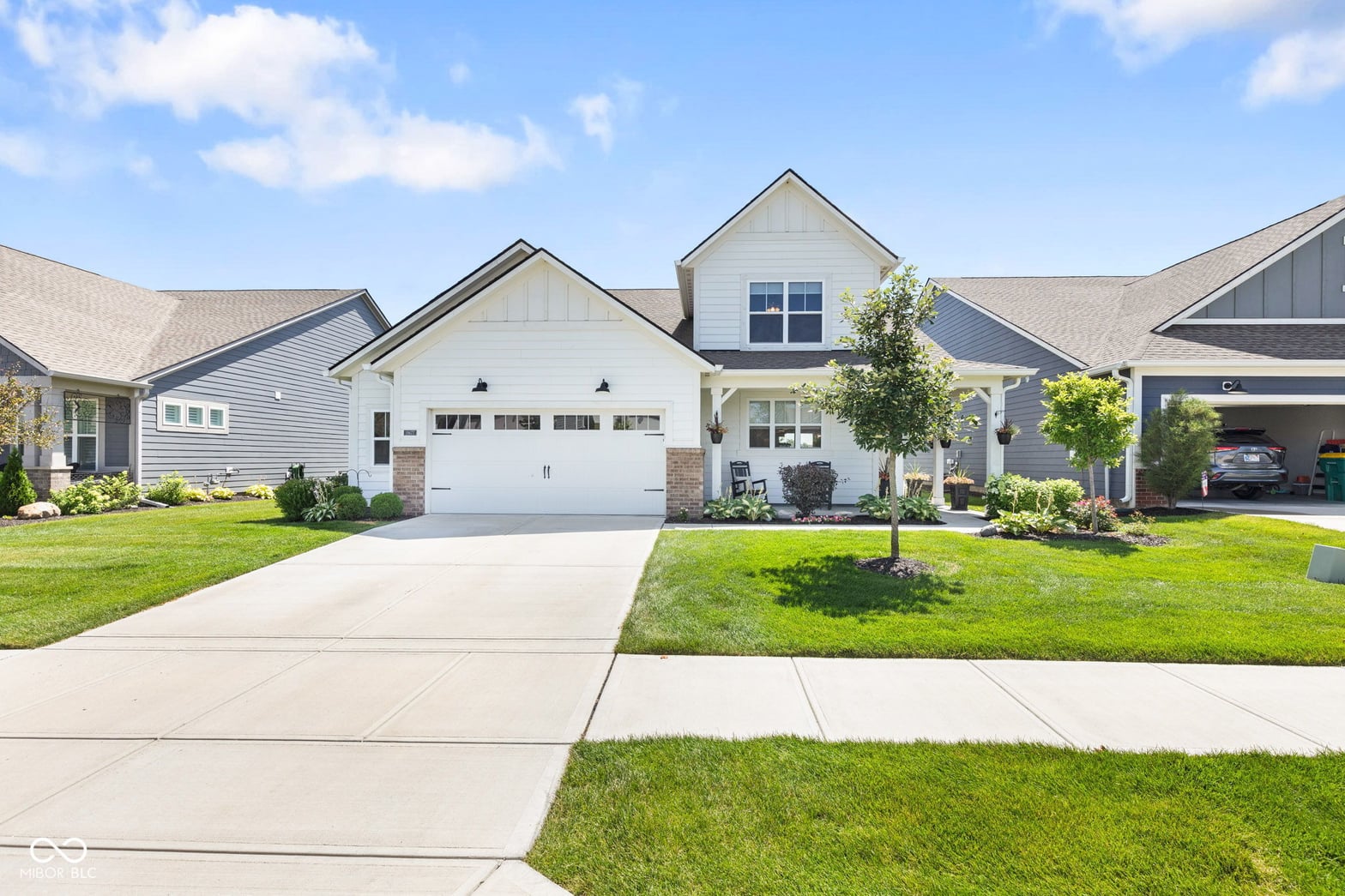 Front exterior at 19677 Sumrall Place, Westfield, IN