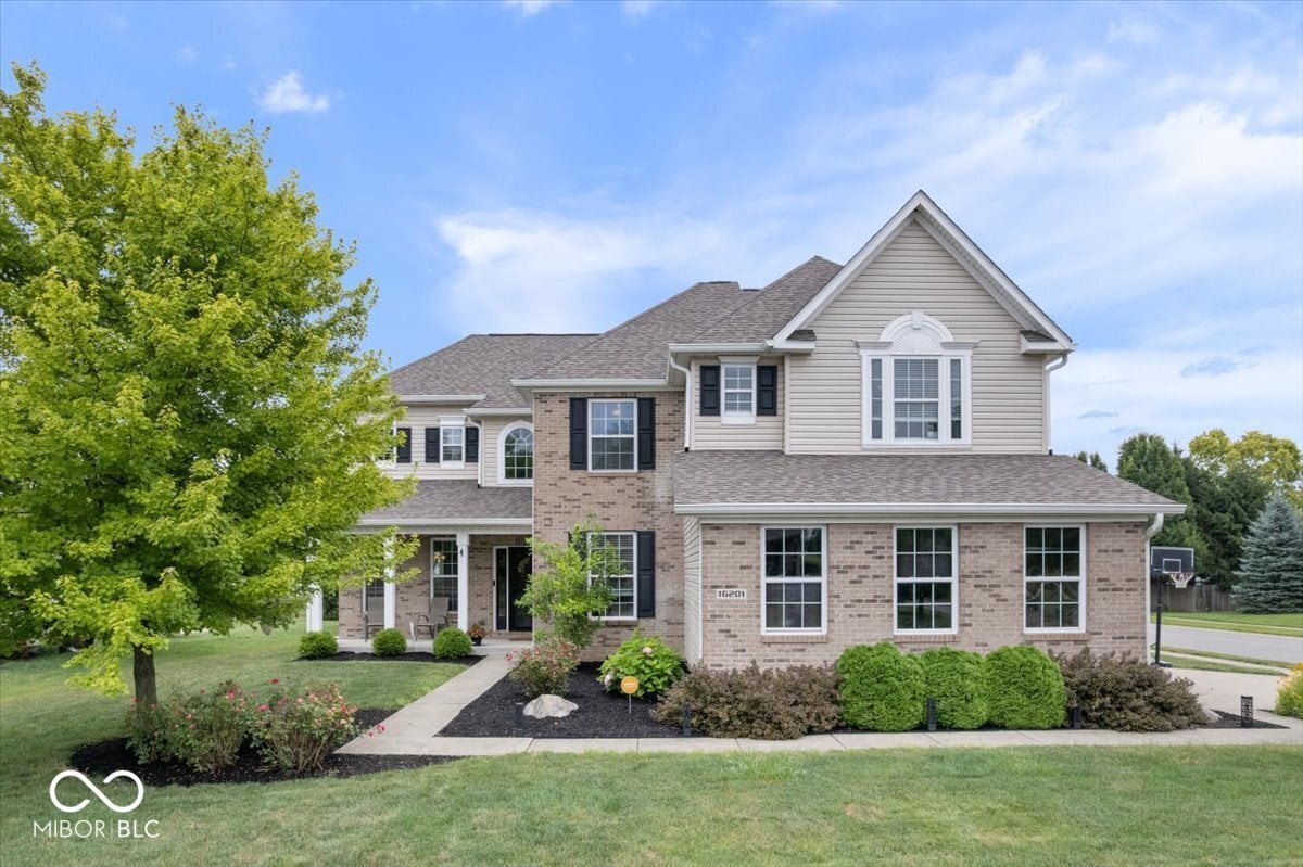 Front exterior at 16201 Dandborn Drive, Westfield, IN