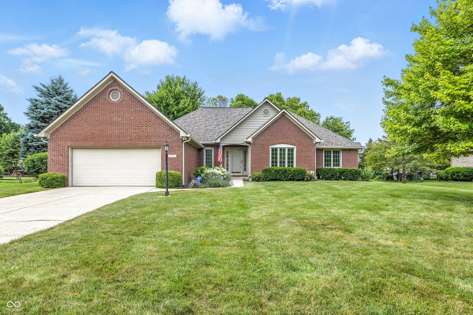 Front exterior at 330 Abbedale Court, Carmel, IN
